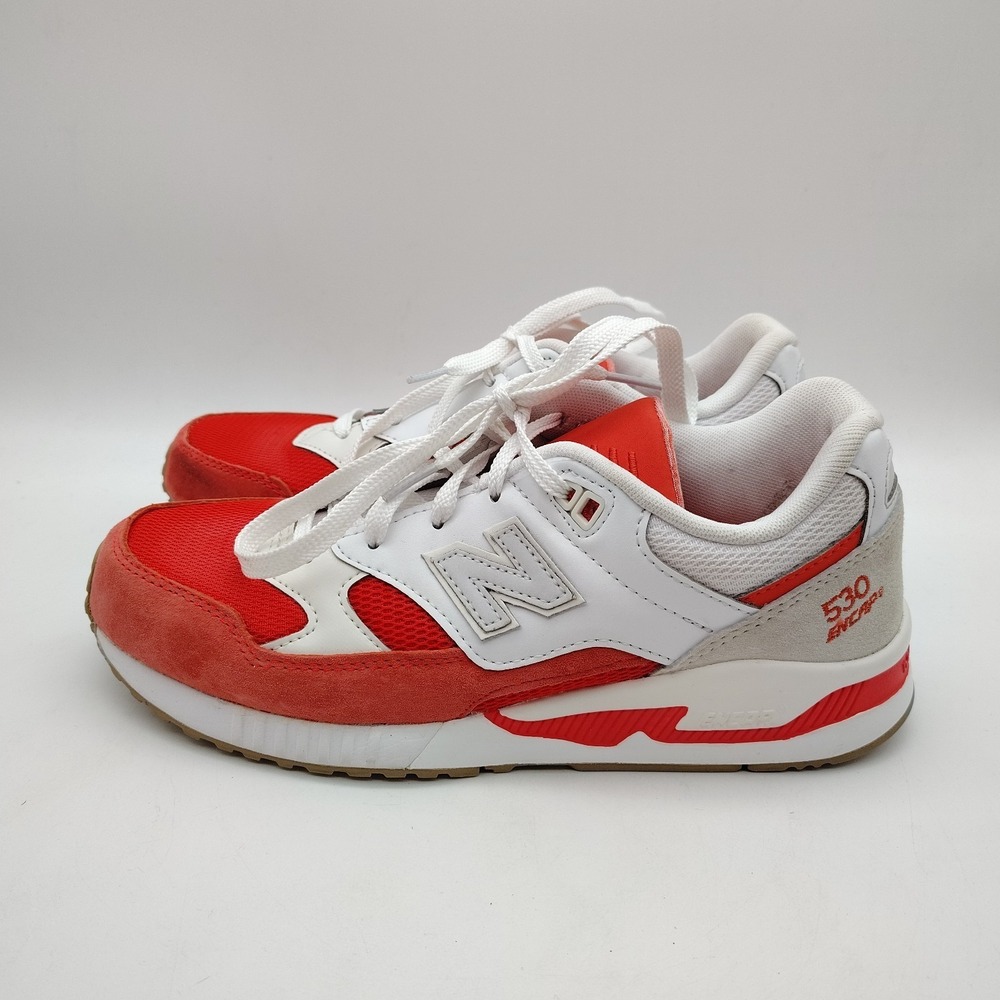 NEW BALANCE 530 Encap Womens Size 9B Running Sneakers Shoes W530AD Red White